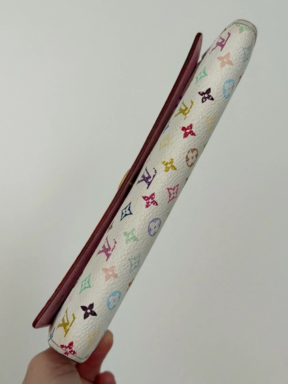 Louis Vuitton Multicolore Monogram Pattern Coated Canvas Sarah Wallet